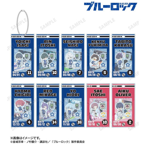 『ブルーロック』トレーディング場面写パーツ付きフレームアクリルチャーム(単位/BOX)【202605再販】