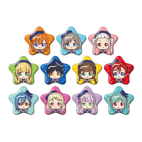 『ラブライブ!スーパースター!!』トレーディング ちょこんと! スーパースター!!ver. 星型缶バッジ(単位/BOX)