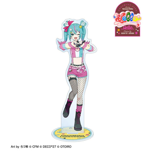 『デコミクLIVE starring 初音ミクHelloProduced by DECO*27 / OTOIRO』デコミク (ライトネス) LIVE練習中ver. Art by ろづ希 BIGアクリルスタンド