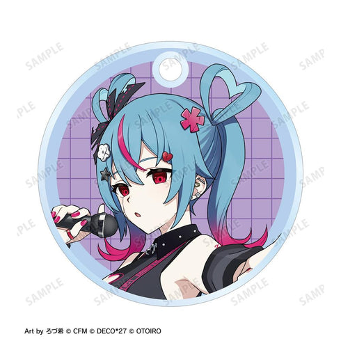 『デコミクLIVE starring 初音ミクHelloProduced by DECO*27 / OTOIRO』デコミク (ダークネス) LIVE練習中ver. Art by ろづ希 2連ワイヤーアクリルキーホルダー