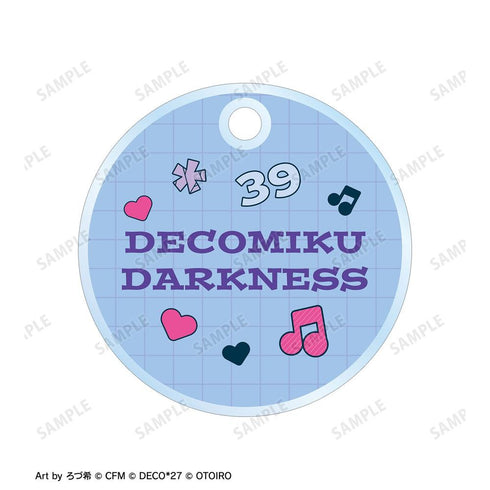 『デコミクLIVE starring 初音ミクHelloProduced by DECO*27 / OTOIRO』デコミク (ダークネス) LIVE練習中ver. Art by ろづ希 2連ワイヤーアクリルキーホルダー