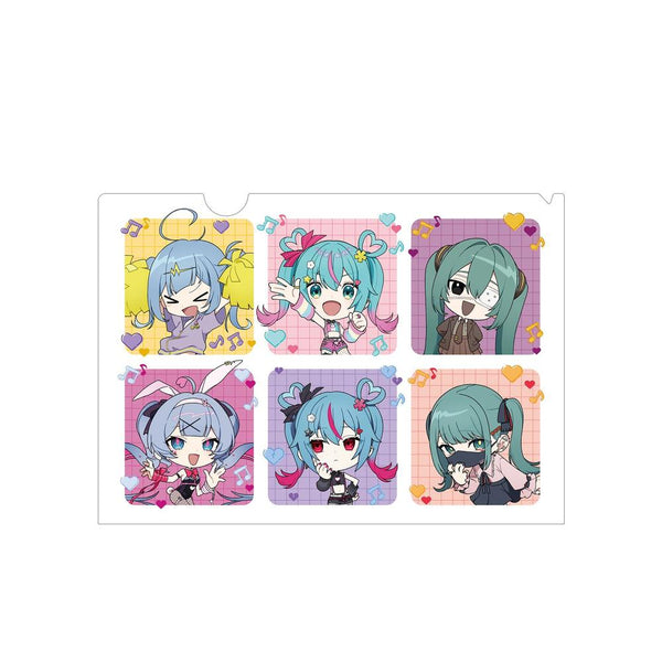 『デコミクLIVE starring 初音ミクHelloProduced by DECO*27 / OTOIRO』ちびキャラ Art by ろづ希 クリアファイル