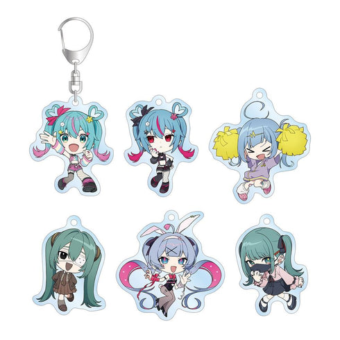 『デコミクLIVE starring 初音ミクHelloProduced by DECO*27 / OTOIRO』ちびキャラ Art by ろづ希 トレーディングアクリルキーホルダー(単位/BOX)