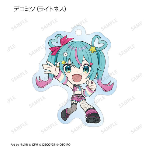『デコミクLIVE starring 初音ミクHelloProduced by DECO*27 / OTOIRO』ちびキャラ Art by ろづ希 トレーディングアクリルキーホルダー(単位/BOX)