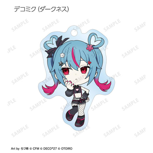 『デコミクLIVE starring 初音ミクHelloProduced by DECO*27 / OTOIRO』ちびキャラ Art by ろづ希 トレーディングアクリルキーホルダー(単位/BOX)