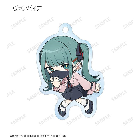 『デコミクLIVE starring 初音ミクHelloProduced by DECO*27 / OTOIRO』ちびキャラ Art by ろづ希 トレーディングアクリルキーホルダー(単位/BOX)
