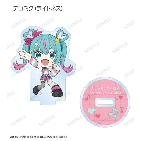 『デコミクLIVE starring 初音ミクHelloProduced by DECO*27 / OTOIRO』ちびキャラ Art by ろづ希 トレーディングアクリルスタンド(単位/BOX)