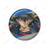 《遊戲王5D's》不動遊星 場景圖案閃粉徽章 2入組