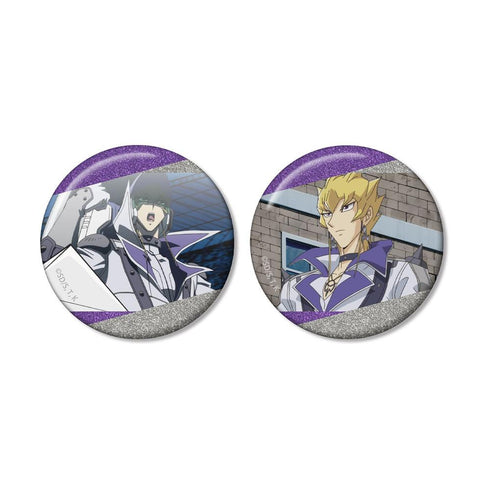 《遊戲王5D's》傑克·阿特拉斯 場景圖案閃粉徽章 2入組