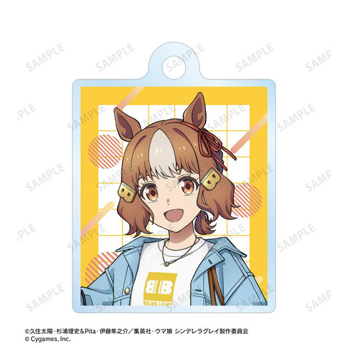 『ウマ娘 シンデレラグレイ』ベルノライト 2連ワイヤーアクリルキーホルダー POP UP SHOP in マルイ