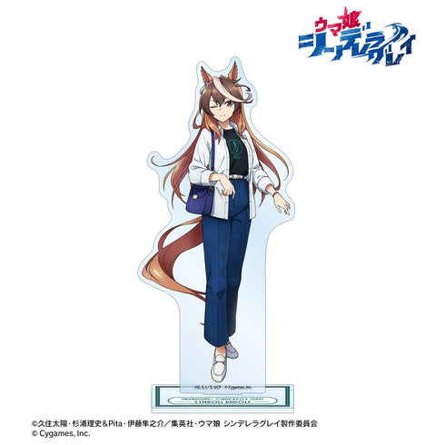 『ウマ娘 シンデレラグレイ』シンボリルドルフ BIGアクリルスタンド POP UP SHOP in マルイ