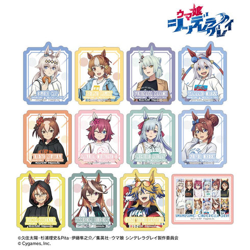 『ウマ娘 シンデレラグレイ』トレーディングダイカットステッカー POP UP SHOP in マルイ(単位/BOX)