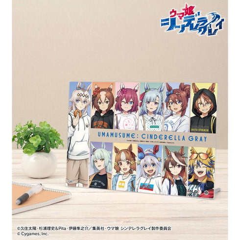 『ウマ娘 シンデレラグレイ』集合 A4アクリルパネル POP UP SHOP in マルイ
