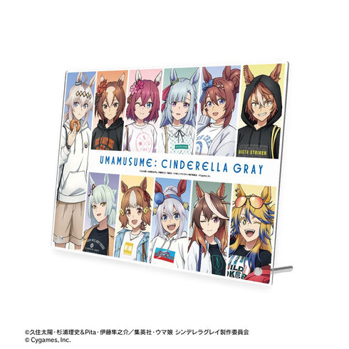『ウマ娘 シンデレラグレイ』集合 A4アクリルパネル POP UP SHOP in マルイ