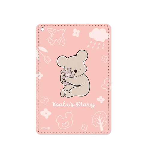 『コアラ絵日記』コアラさん&くまちゃん 1ポケットパスケース