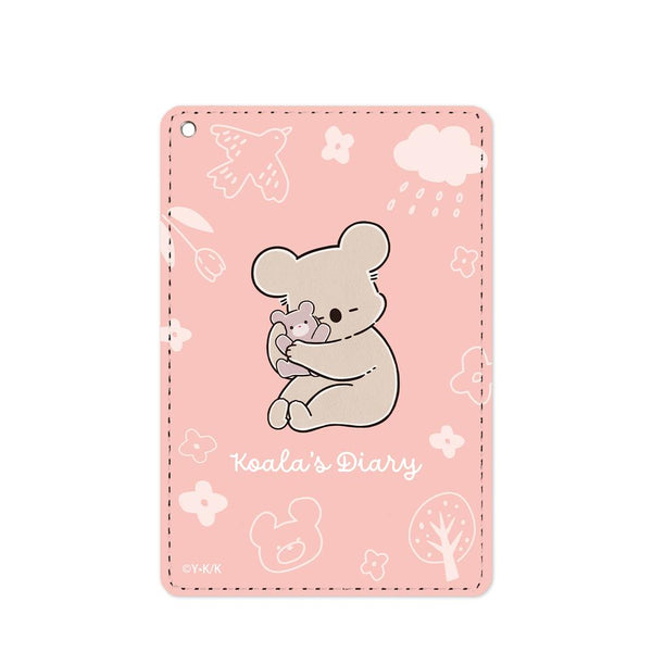 『コアラ絵日記』コアラさん&くまちゃん 1ポケットパスケース