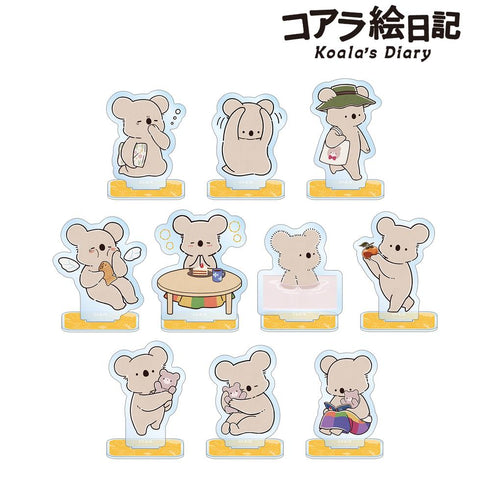 『コアラ絵日記』トレーディングアクリルスタンド(単位/BOX)
