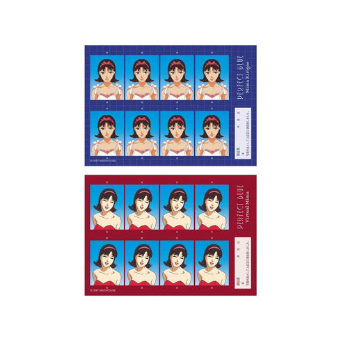 《PERFECT BLUE》霧越未麻&虛擬・未麻 證件照風格寫真卡2張組