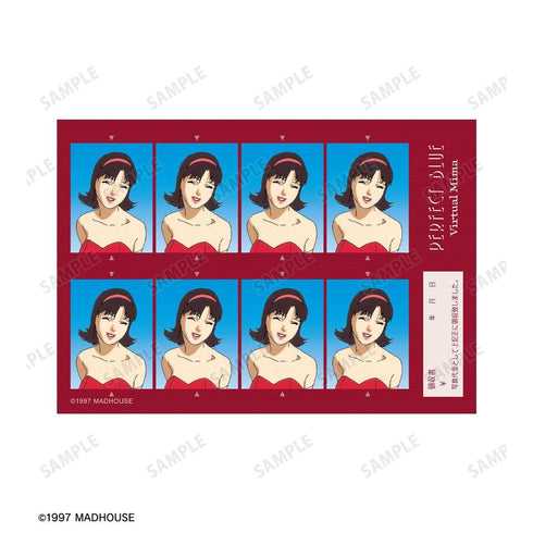 《PERFECT BLUE》霧越未麻&虛擬・未麻 證件照風格寫真卡2張組