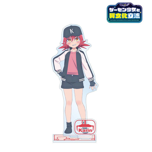 『ゲーセン少女と異文化交流』加賀花梨 パーツ付きBIGアクリルスタンド