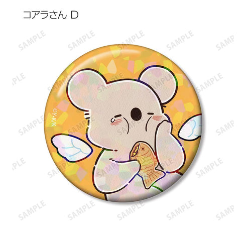 『コアラ絵日記』トレーディングホログラム缶バッジ(単位/BOX)