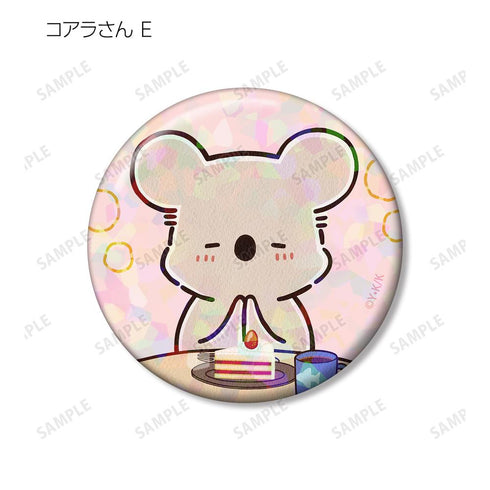 『コアラ絵日記』トレーディングホログラム缶バッジ(単位/BOX)
