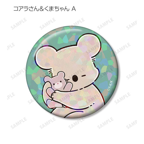 『コアラ絵日記』トレーディングホログラム缶バッジ(単位/BOX)