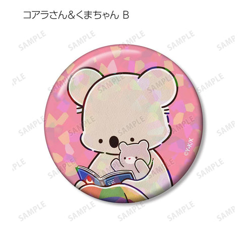 『コアラ絵日記』トレーディングホログラム缶バッジ(単位/BOX)