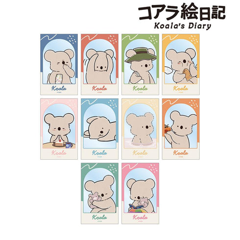 『コアラ絵日記』トレーディングコンパクトクリアカード(単位/BOX)