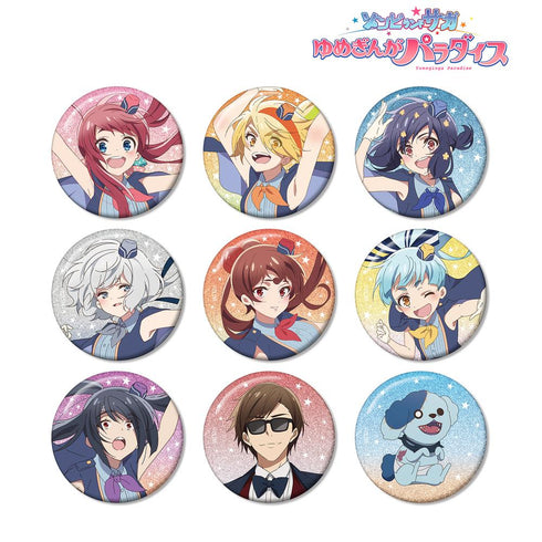 『ゾンビランドサガ ゆめぎんがパラダイス』トレーディンググリッター缶バッジ(単位/BOX)