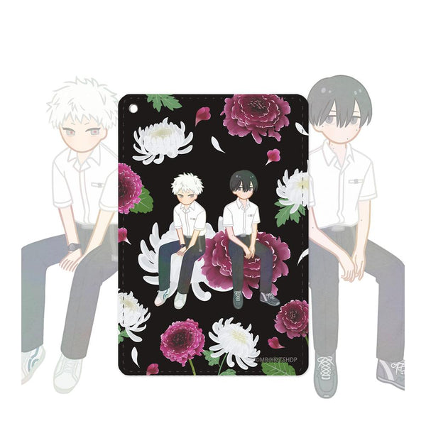 『光が死んだ夏』辻中佳紀&ヒカル Botania 1ポケットパスケース