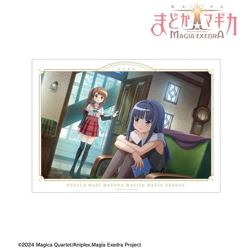『魔法少女まどか☆マギカ Magia Exedra』今は静寂が残るのみ A3マット加工ポスター