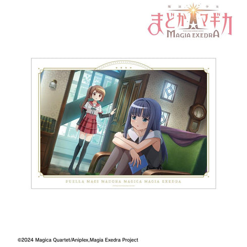 《魔法少女小圓 Magia Exedra》如今只剩寂靜 A3 霧面加工海報【202604 再版】