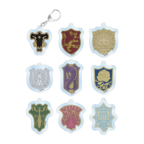 『ブラッククローバー』トレーディング紋章アクリルキーホルダー(単位/BOX)