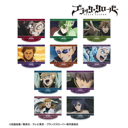 『ブラッククローバー』トレーディング場面写アクリルスタンド(単位/BOX)
