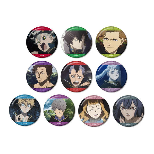 『ブラッククローバー』トレーディング場面写グリッター缶バッジ(単位/BOX)