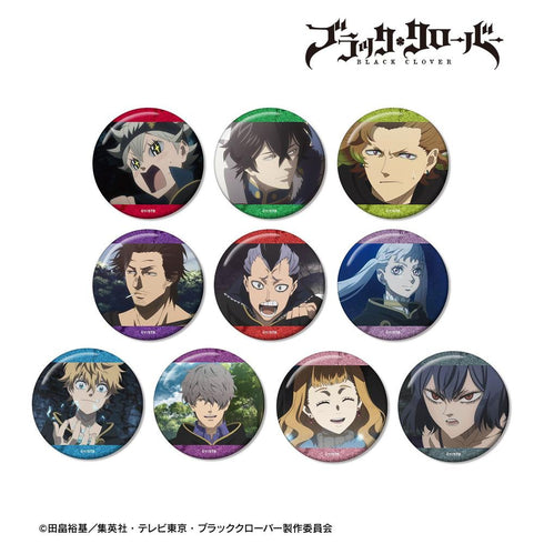 『ブラッククローバー』トレーディング場面写グリッター缶バッジ(単位/BOX)