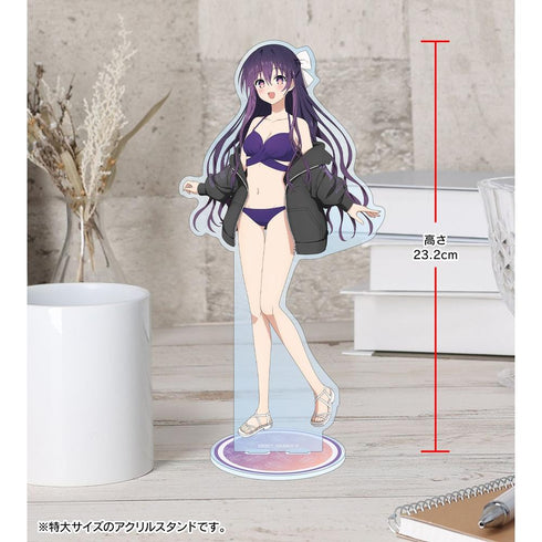 《約會大作戰V》全新繪製 夜刀神十香 海灘約會版 特大亞克力立牌