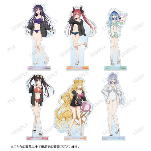 "Date A Live V" Original Illustration: Tohka Yatogami Beach Date Ver. BIG Acrylic Stand