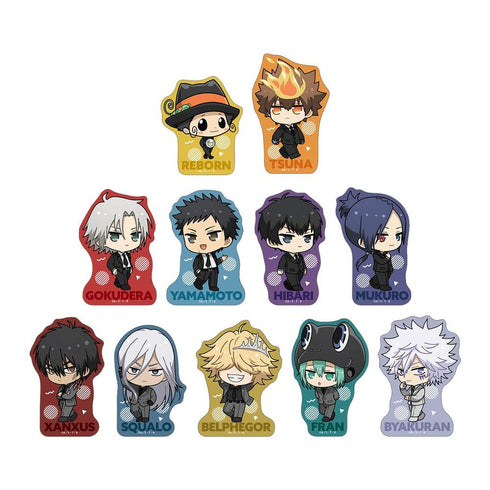 『家庭教師ヒットマンREBORN!』トレーディング ちびキャラ スーツの歩みver. ダイカットステッカー(単位/BOX)