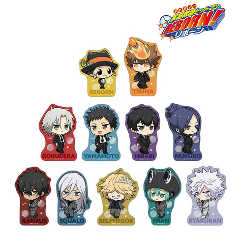 『家庭教師ヒットマンREBORN!』トレーディング ちびキャラ スーツの歩みver. ダイカットステッカー(単位/BOX)