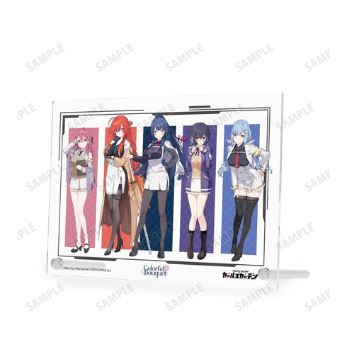 『マブラヴ ガールズガーデン』カラフルブーケ A5アクリルパネル