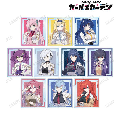 『マブラヴ ガールズガーデン』トレーディングアクリルカード(単位/BOX)
