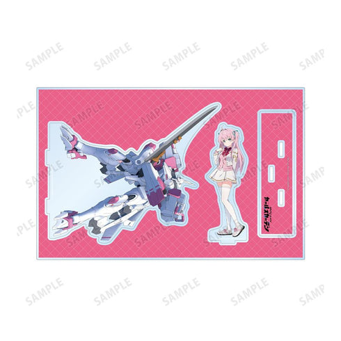 『マブラヴ ガールズガーデン』桃園める アクリルジオラマスタンド