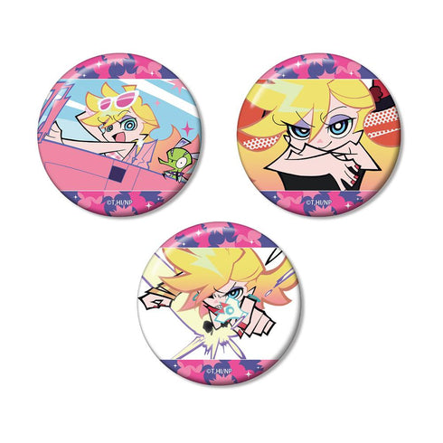 『New PANTY & STOCKING with GARTERBELT』パンティ 場面写缶バッジ3個セット