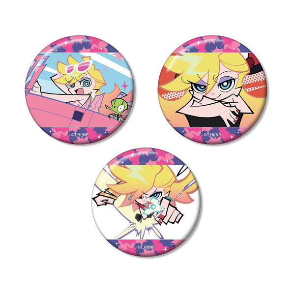 『New PANTY & STOCKING with GARTERBELT』パンティ 場面写缶バッジ3個セット