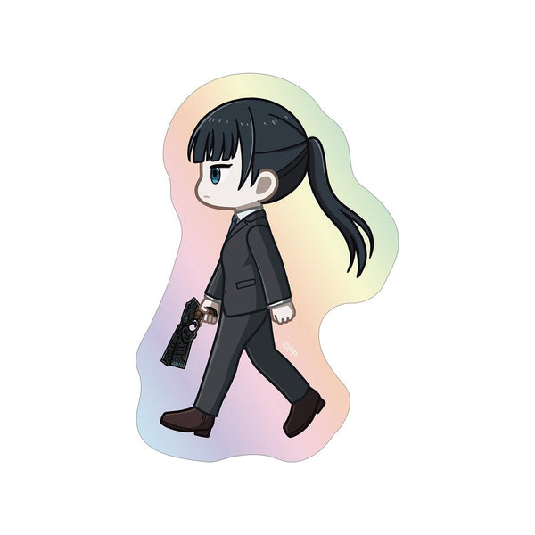 『PSYCHO-PASS サイコパス PROVIDENCE』六合塚 弥生 ちびとこ オーロラダイカットステッカー