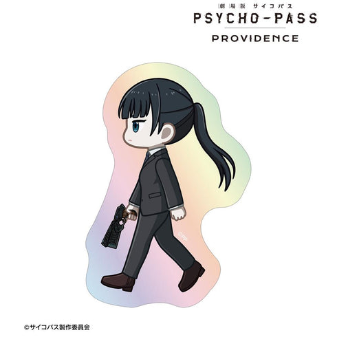 『PSYCHO-PASS サイコパス PROVIDENCE』六合塚 弥生 ちびとこ オーロラダイカットステッカー