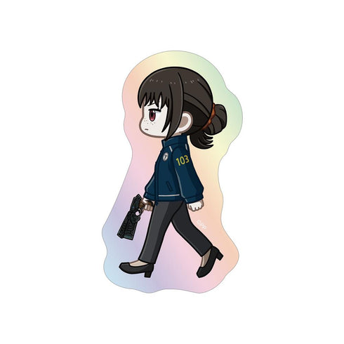 『PSYCHO-PASS サイコパス PROVIDENCE』霜月 美佳 ちびとこ オーロラダイカットステッカー