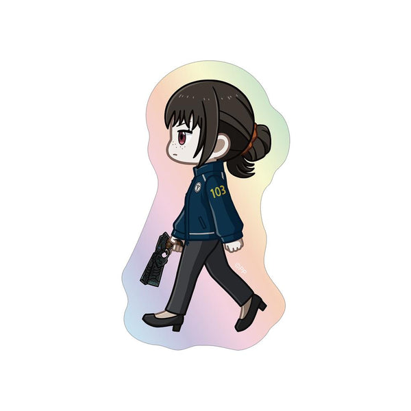 『PSYCHO-PASS サイコパス PROVIDENCE』霜月 美佳 ちびとこ オーロラダイカットステッカー